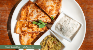 Read more about the article Vegan Cheese and Pepper Quesadillas