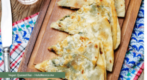 Read more about the article Tempeh and Mushroom Quesadillas (Vegan)